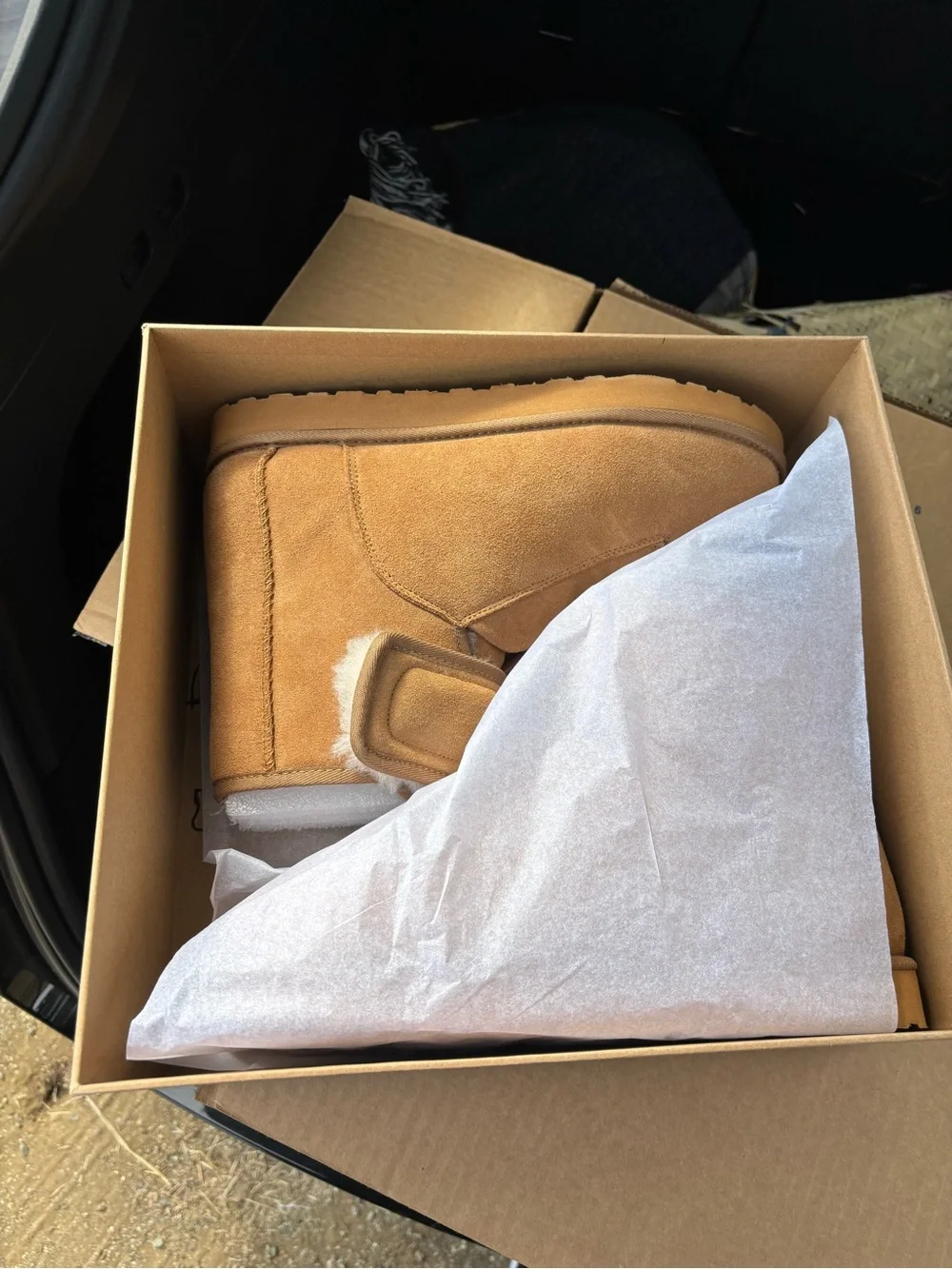 Tommy Jack Oddo Verdier ODDO-1 Sheepskin/Leather/Wool Chestnut Tan Ankle Boots